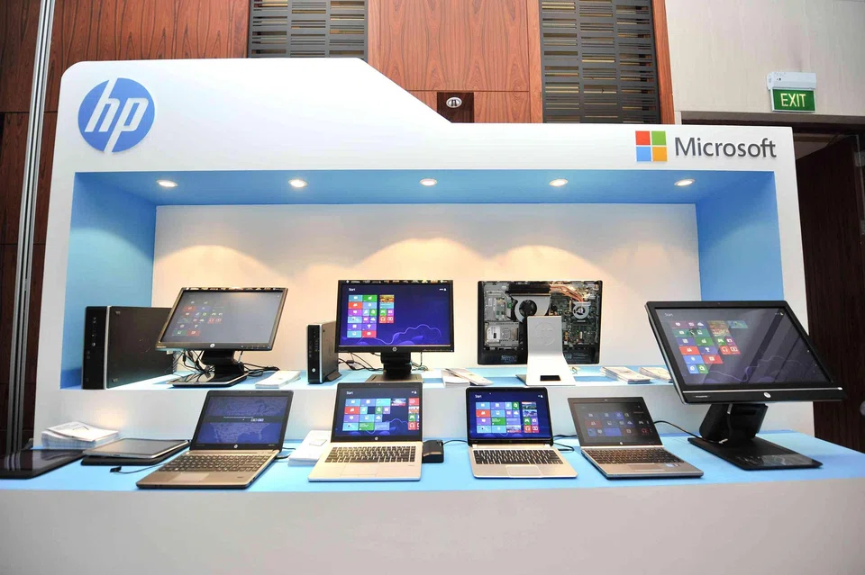 HP tumbles most in more than three years on tepid PC demand - The ...