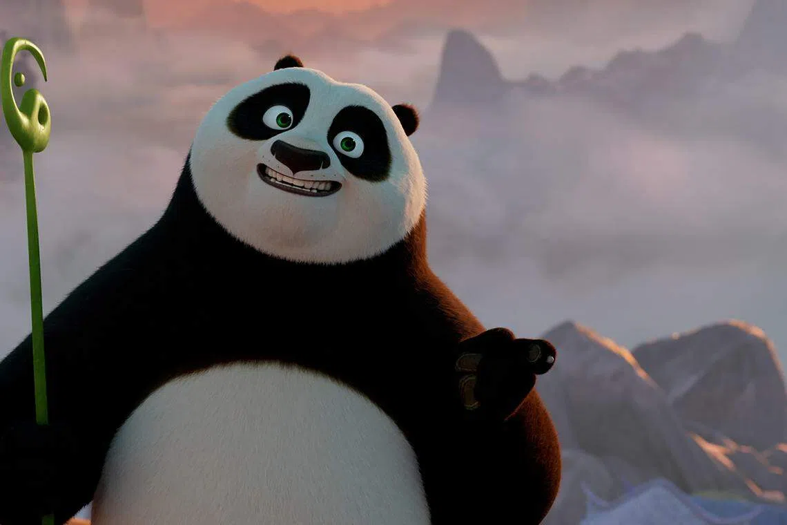 Kung Fu Panda 4 , a martial-arts comedy from DreamWorks and Universal, takes in an estimated US$58.3 million for the Friday-through-Sunday period.