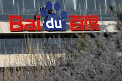 Baidu's revenue for the quarter ended Sep 30 is 34.45 billion yuan (S$6.5 billion), compared with analysts’ estimate of 34.33 billion yuan.