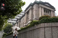 The Bank of Japan's money market data showed on Wednesday (Oct 4) that Japan likely did not intervene in the currency market a day earlier.