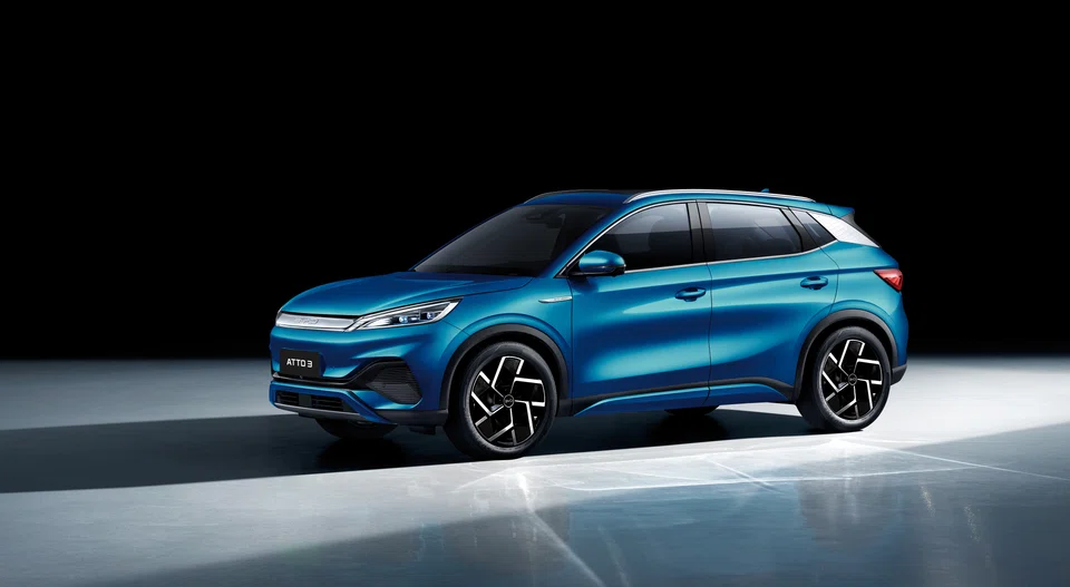 BYD's electric SUV, the Atto 3. The company joins other auto-makers contemplating ever-closer involvement in its supply chain, including in the mining and refining of key battery metals, after a year of escalating costs that have pushed many manufacturers, including BYD, to raise sticker prices.  