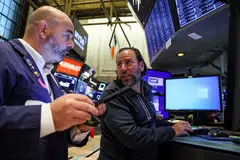 The Dow Jones Industrial Average fell 11.89 points, or 0.04 per cent, at the open to 30,411.92.