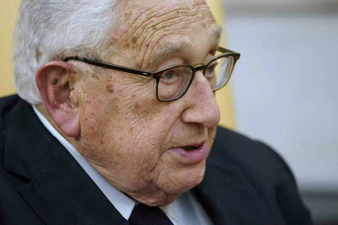 Former US secretary of state Henry Kissinger's diplomacy helped build the foundations of a new international system that led to, among other things, China's integration into the global economy.