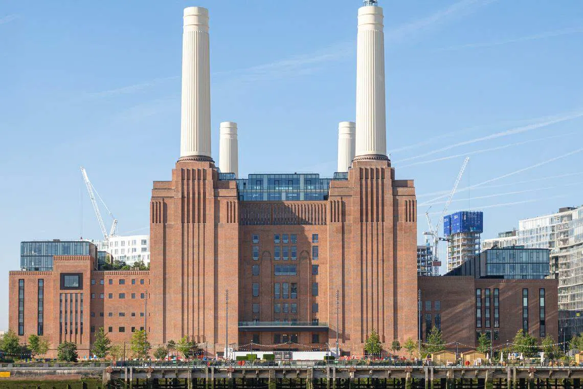 The Battersea Power Station recently reopened to the public.