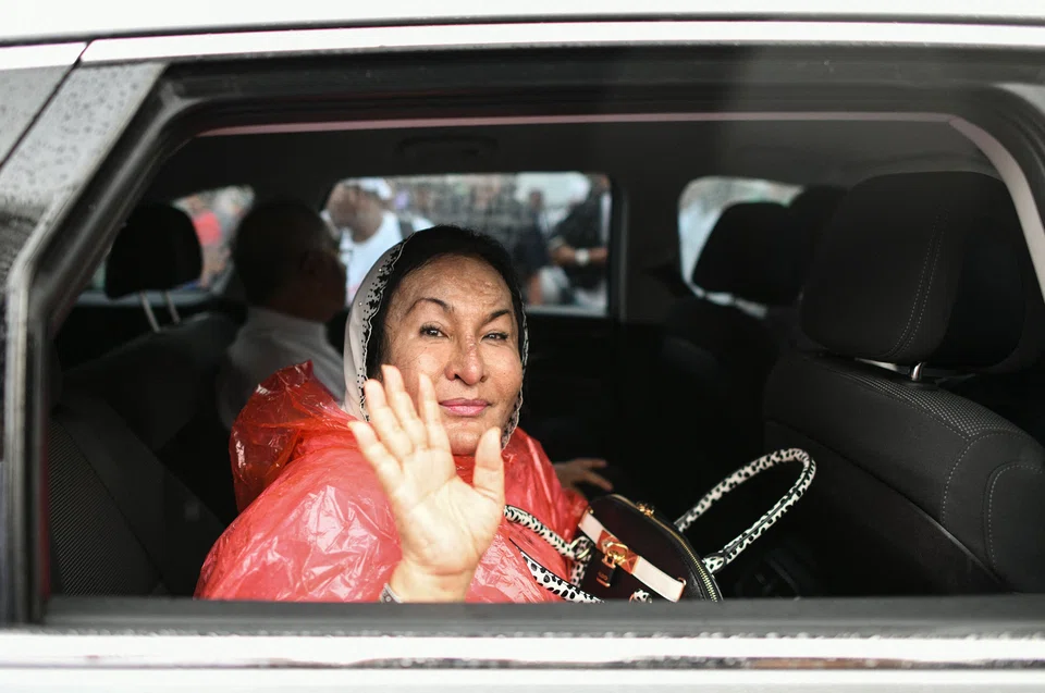 Rosmah (seen in this 2018 file photo) will also have to pay a fine of RM970 million (S$301 million) over 3 bribery charges