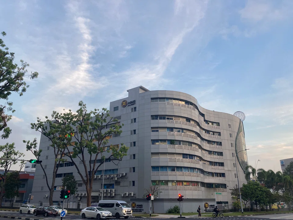 Aims Apac Reit's property at 1 Bukit Batok Street 22. RHB Research says the Reit's latest lease extensions should boost the valuations of its assets. 