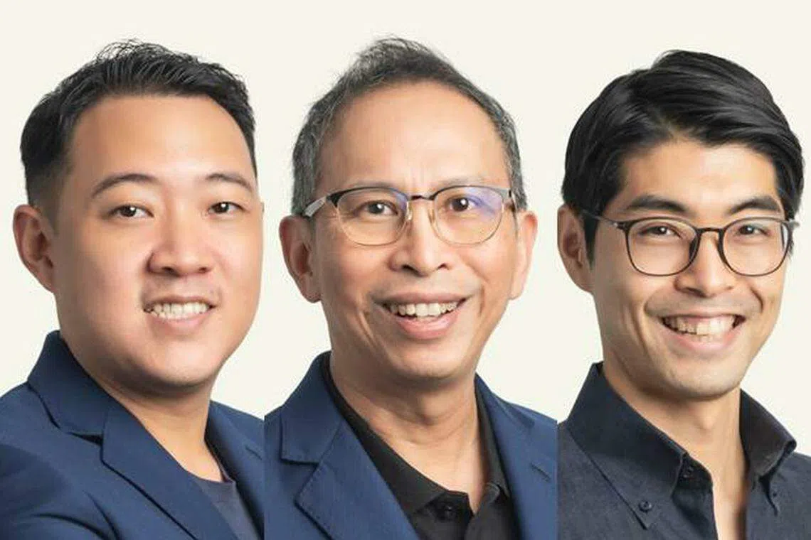 500 Global's new South-east Asian partners (from left): Martin Cu, Shahril Ibrahim and Saemin Ahn.