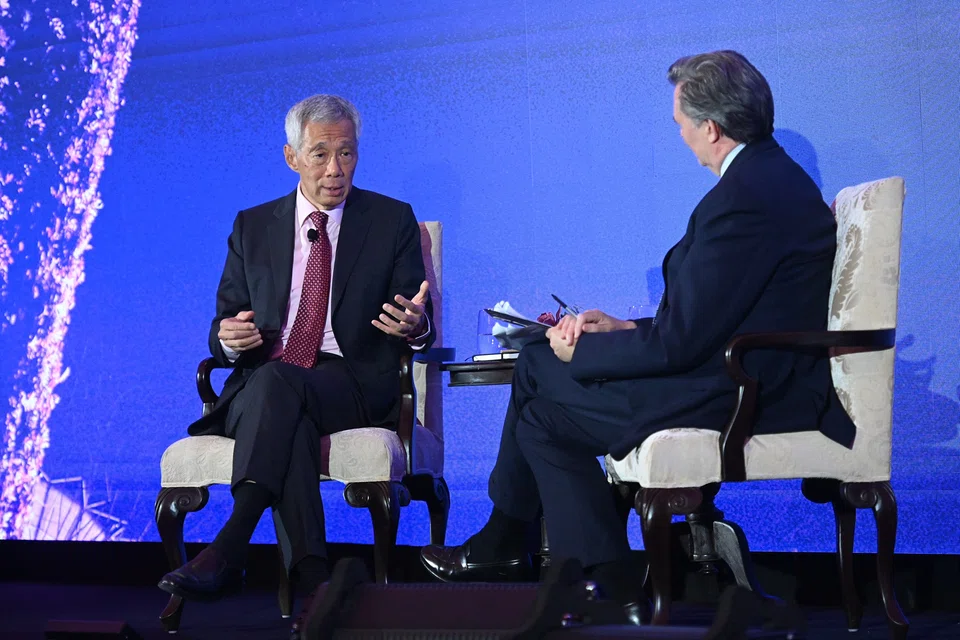 Singapore is “sailing carefully to a more comfortable place”, says PM Lee, who was asked if the country is “drifting to the left” given the increase in social transfers in recent years.