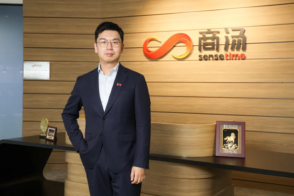SenseTime CEO Xu Li took to the stage on Monday (Apr 10) to show the capabilities of its large AI model SenseNova and a user-facing chatbot called SenseChat. 