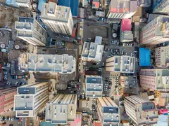 An aerial view of residential buildings in Mongolia's capital Ulaanbaatar. Locals say the construction boom – fuelled by a decade-long mining windfall – is squeezing out room for much-needed public services, from new hospitals to children’s playgrounds.