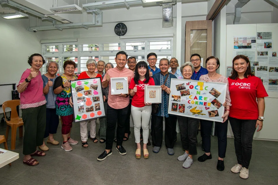 Over the next 12 months, OCBC staff volunteers will make house visits to check on the well-being of more than 3,500 seniors above 60 years old and encourage them to join the activities organised by OCBC and CCS’ AACs.