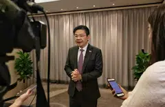 DPM Lawrence Wong said Singapore cannot prescribe policy to the US or China, but what it aims to do is to remain friends with both as far as possible. 