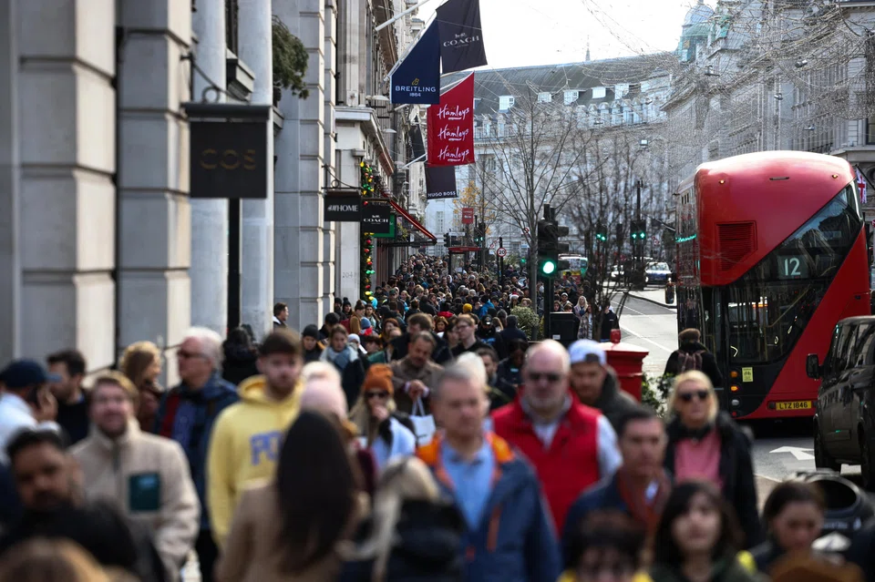 Britain’s flagging economy now looks set to shrink by 0.6 per cent this year, a sharp downgrade from previously expected growth of 0.3 per cent in the IMF’s last forecast in October. 
