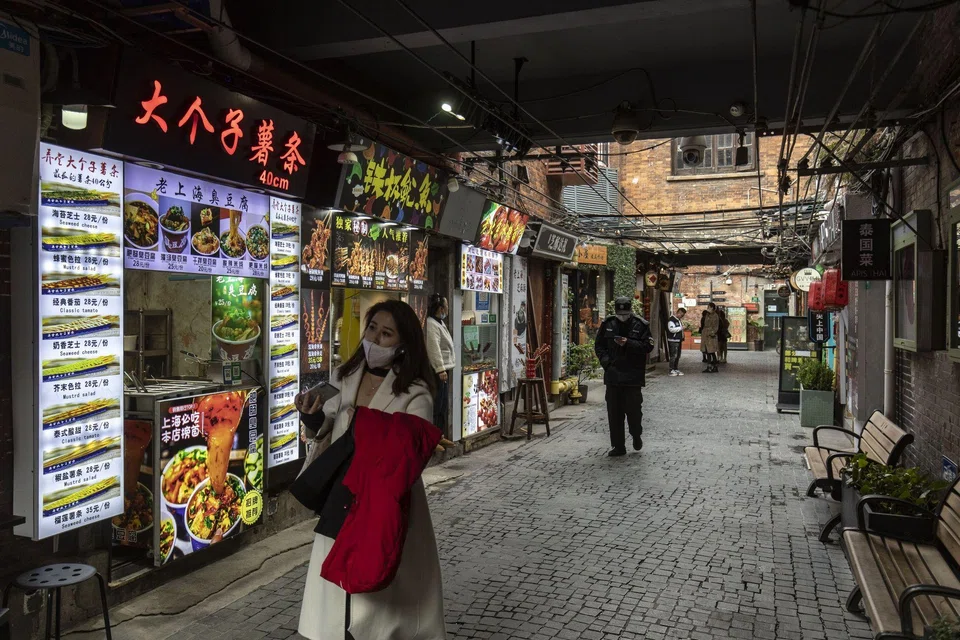 China's retail sales fell 5.9 per cent amid broad-based weakness in the services sector, the biggest contraction since May.