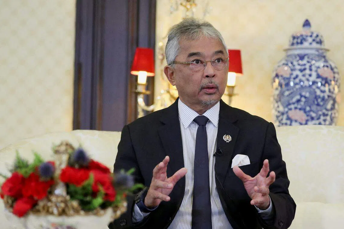 King Abdullah (above) hopes PM Anwar's administration would last its full five-year term so that it can carry out much-needed reforms, 