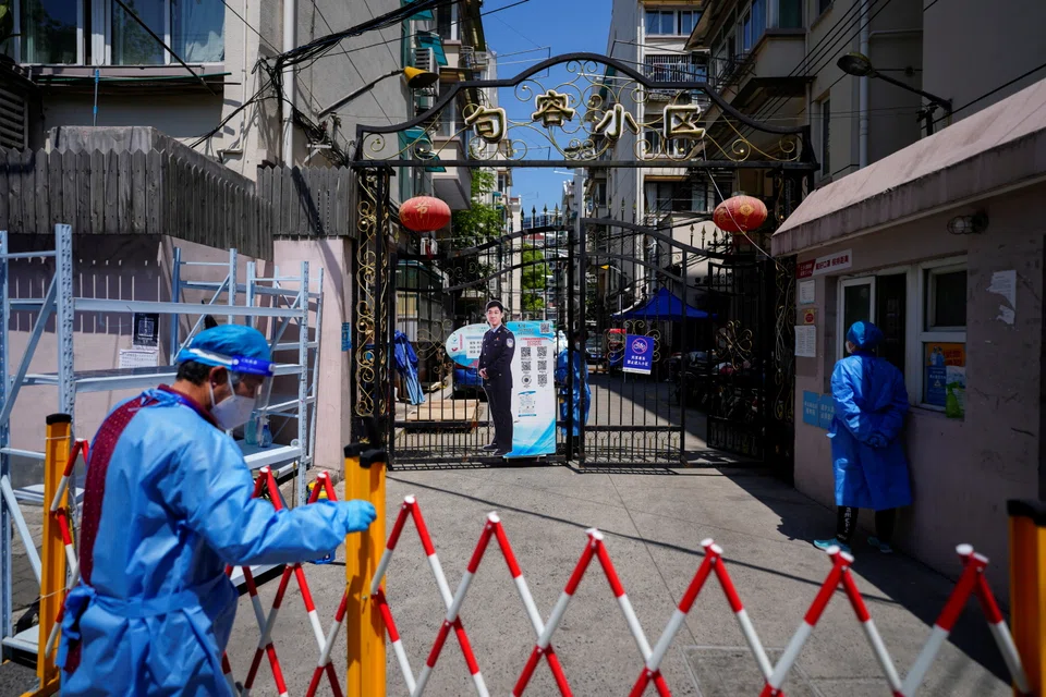 New virus clusters emerging across China since March have led to stringent lockdown measures, causing a sharp contraction in economic activities and a slowdown in export growth.