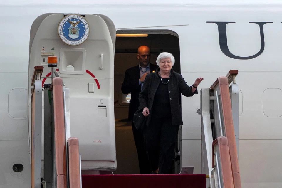 Janet Yellen’s four-day trip is her first to China as Treasury chief, and she is the second high-ranking US official to visit the country after Secretary of State Antony Blinken last month.