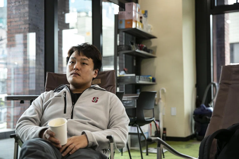 Do Kwon, co-founder and chief executive officer of Terraform Labs, in the company's office in Seoul last April.  