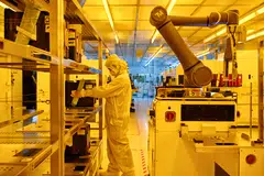 Output in the key electonics sector is up 10.2 per cent on year in Septemeber.