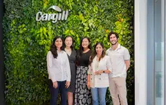 Members of the Cargill digital business studio in Singapore from left to right: Tamanna Dahiya, digital new business lead - APAC; YingLing Tham, digital new business associate - APAC; Zing Yang, digital startup leader Garima Singh digital product leader; Ian Pisano, digital startup leader.