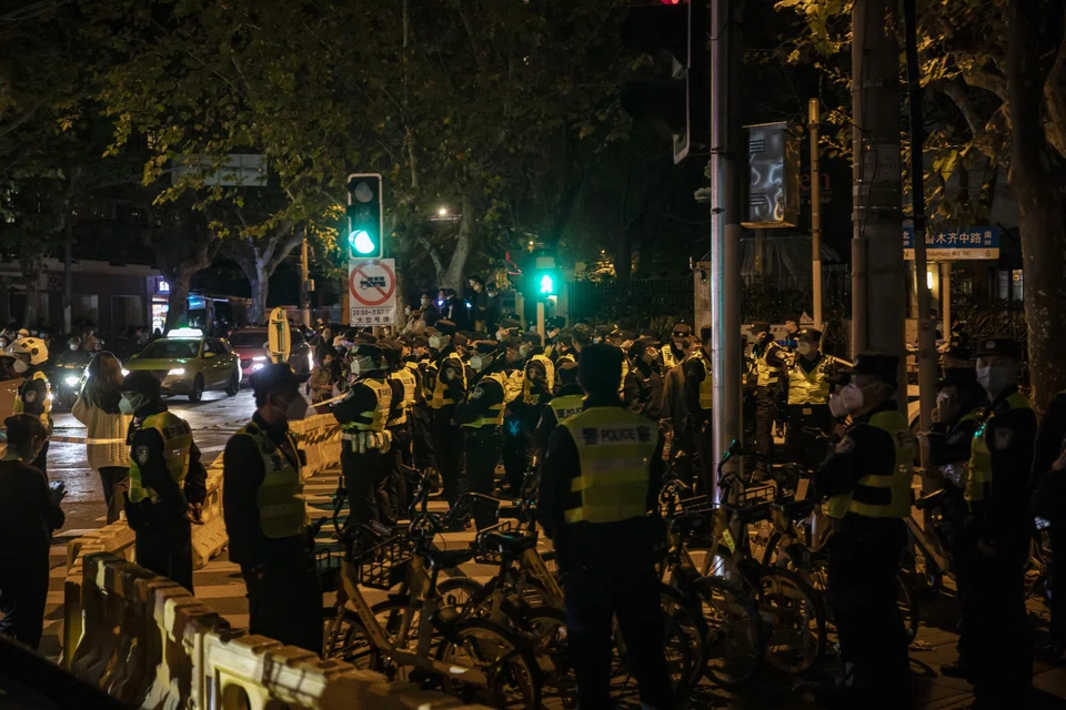 The protests in China present markets with uncertainties that investors do not like.