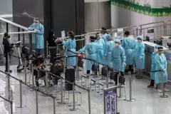 HONG KONG saw Covid-19 infections detected among overseas travellers jump to a pandemic record after an easing of border restrictions led to a surge in international flights.