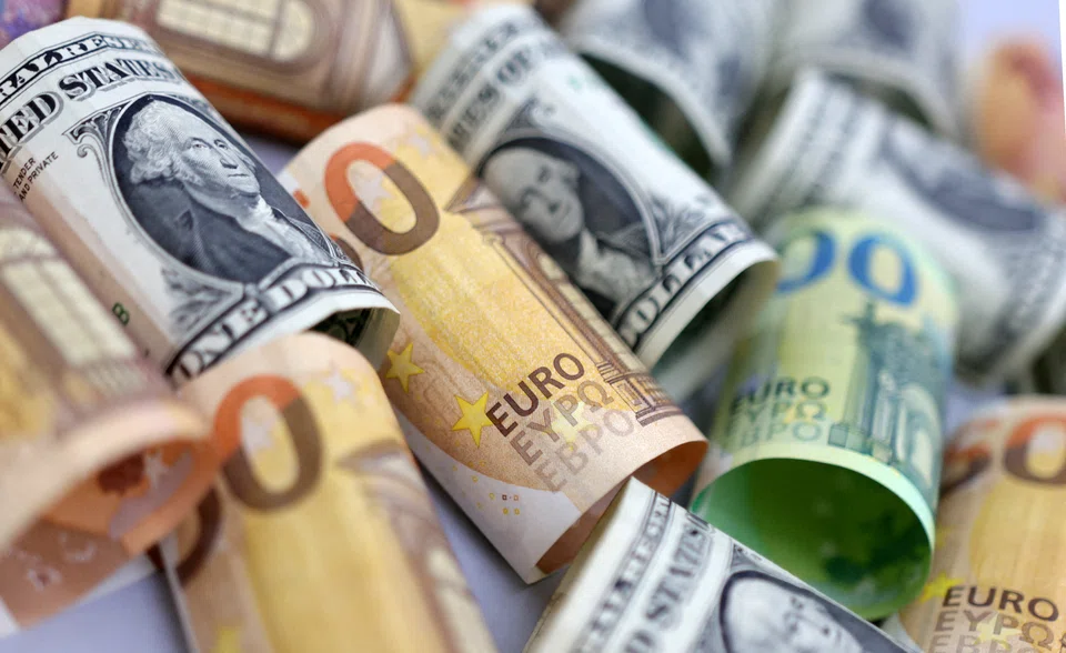 The euro slid 0.37 per cent to just hold above parity against the US dollar at US$1.10016.