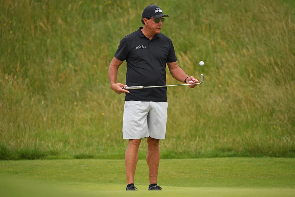 The 51-year-old American left-hander became the oldest major winner in golf history last year when he won the PGA at Kiawah Island for his sixth career major title.