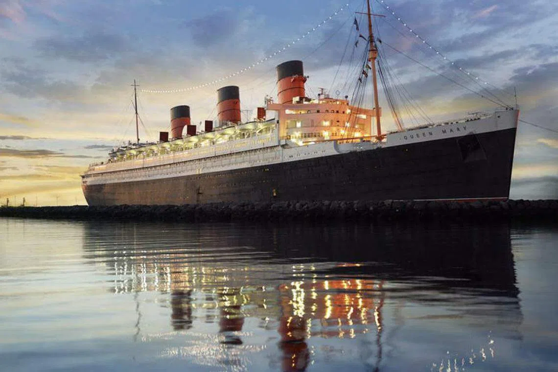 The Queen Mary property is a former ocean vessel-turned-floating hotel, and one of the 18 properties in EHT's portfolio.