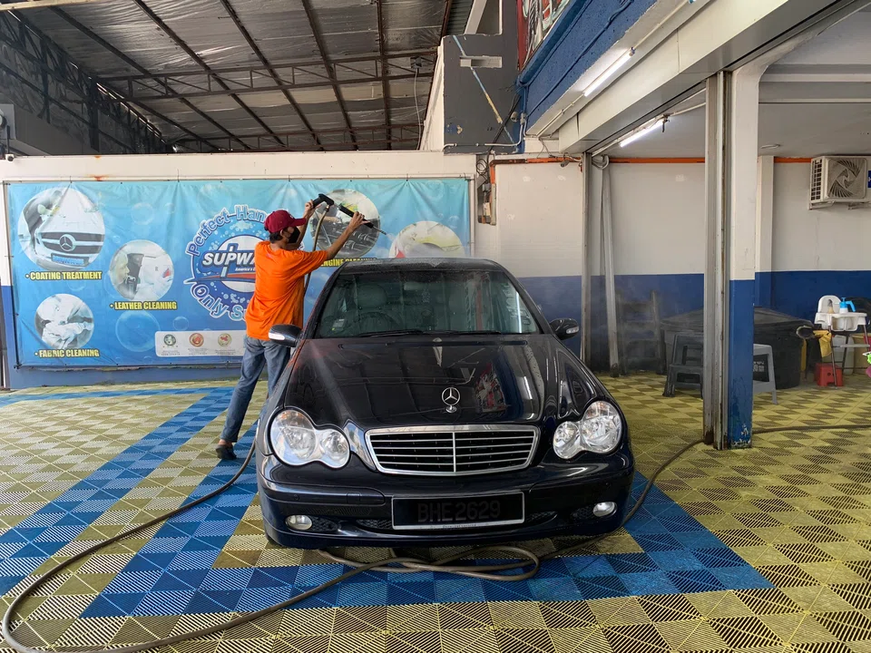 The person-in-charge of a car care centre in Johor Bahru said there were an average of 80 to 100 cars coming over for car wash and detailing services everyday in May. 