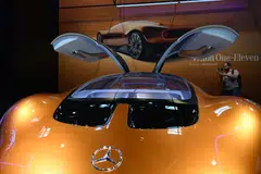 Mercedes-Benz's Vision One-Eleven electric car at the International Motor Show (IAA) in Munich on Monday (Sep 4). 