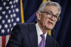Fed Chair Jerome Powell flagged the uncertainty of the US economic outlook and said he couldn’t definitively rule out higher rates at this point, even as officials looked toward a lower policy rate.