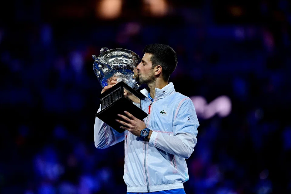 A record 839,192 fans flocked to Melbourne Park from Jan 16-29 for the Australian Open, which saw Novak Djokovic (above) winning his 10th Australian Open crown.