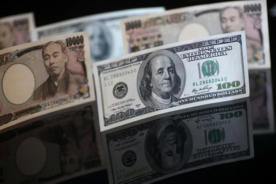 The greenback is on track for its best weekly percentage gain against the Japanese currency since October at 2.22 per cent.