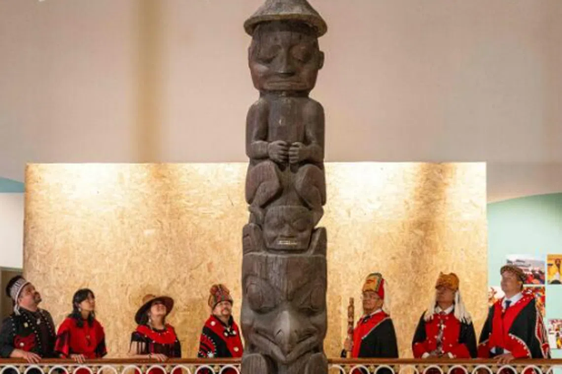 The Nisga’a believe that the pole has a spirit embedded in it and do not consider it an object but a living being.