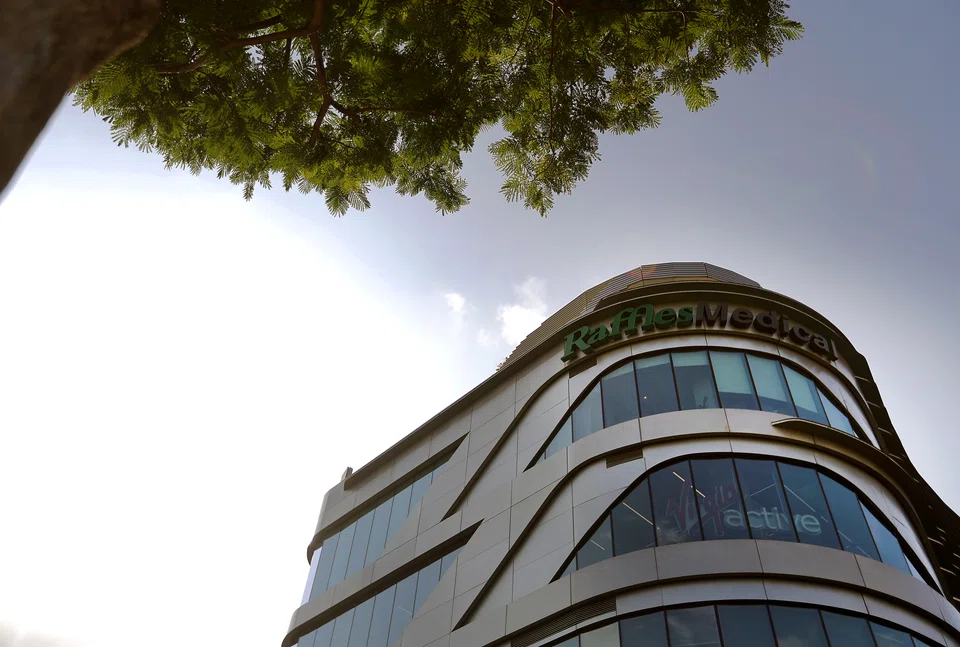 Raffles Medical's third-quarter net profit is up 62.1 per cent year on year to S$38.3 million.