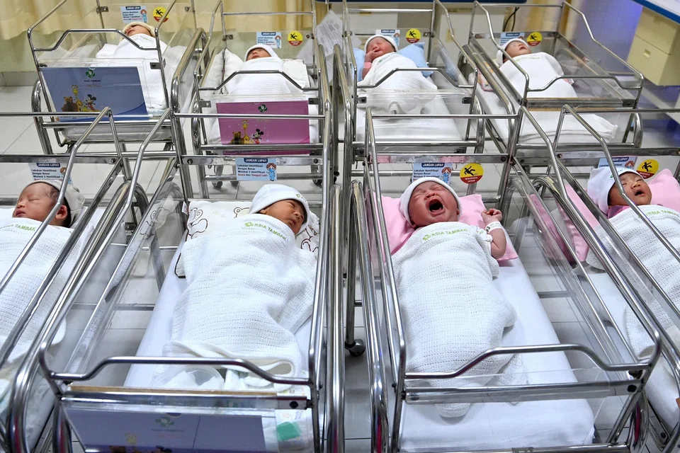 The number of live births in Singapore fell from 38,672 in 2021 to 35,605 last year. 