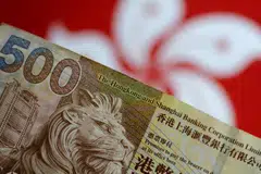 Hong Kong’s monetary policy moves in lock-step with the United States as the city’s currency is pegged to the greenback in a tight range of 7.75-7.85 per dollar.
