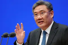 China will open up “more development opportunities for foreign-funded enterprises, including the pharmaceutical industry,” says Commerce Minister Wan Wentao.