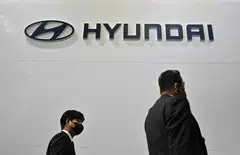 Hyundai reported a net profit of 3.3 trillion won for the January-March period versus a profit of 1.6 trillion won a year earlier.