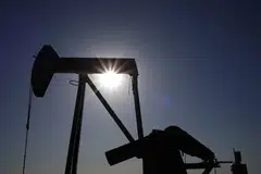 Brent crude futures fell 65 cents to settle at US$97.92 a barrel on Monday. Earlier in the session, they rose to a session high of US$99.56 a barrel, the highest since Aug 31. 