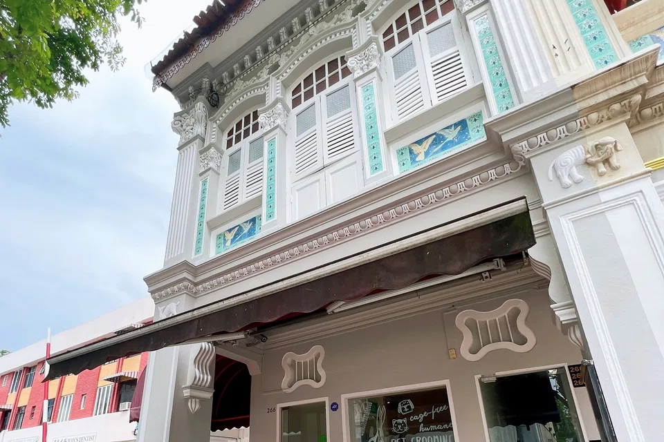 Both shophouse properties are concurrently sold together with existing tenancies, at a guide price that translates to approximately $2,523 per square foot on floor area.