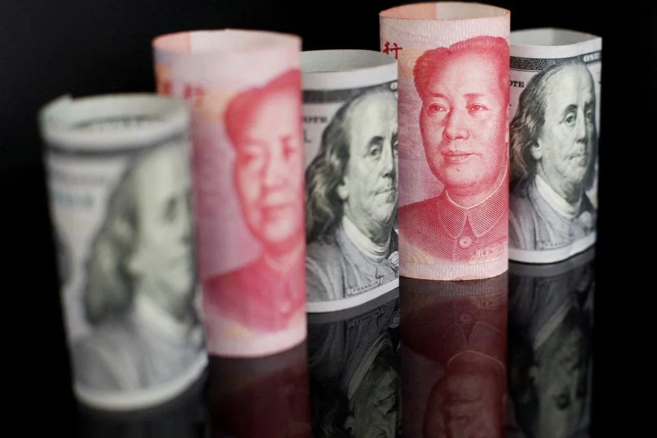 China’s onshore yuan finished the domestic session around 0.5 per cent lower at 7.199 per US dollar, the lowest close since Nov 10. 