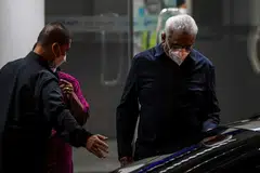 Rajapaksa arrived at Bangkok’s Don Muang airport on a chartered flight from Singapore on Thursday (Aug 11).