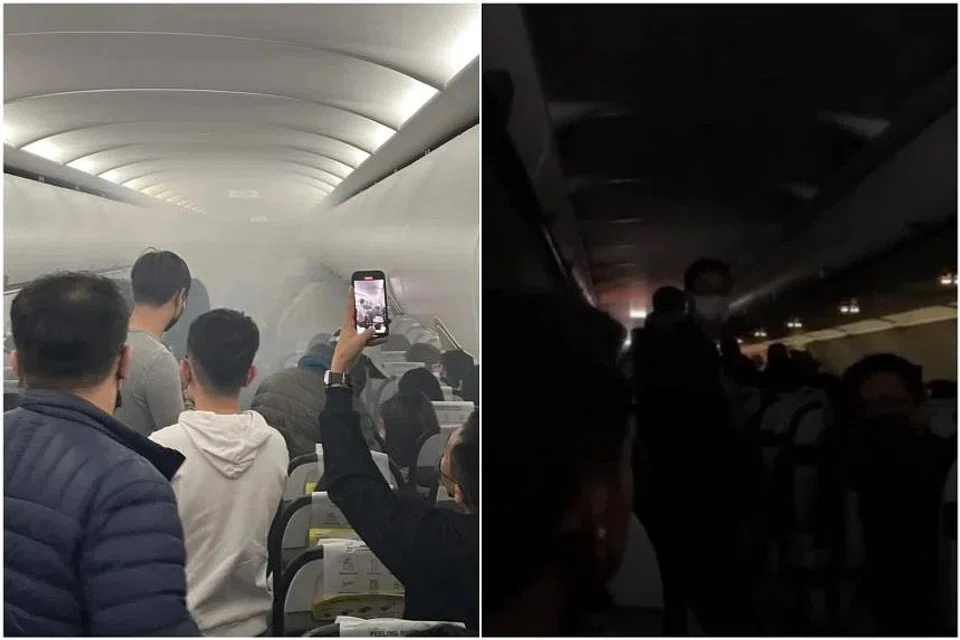 The passengers reportedly chose to continue on the flight after a medical evaluation determined they did not need hospital treatment.  