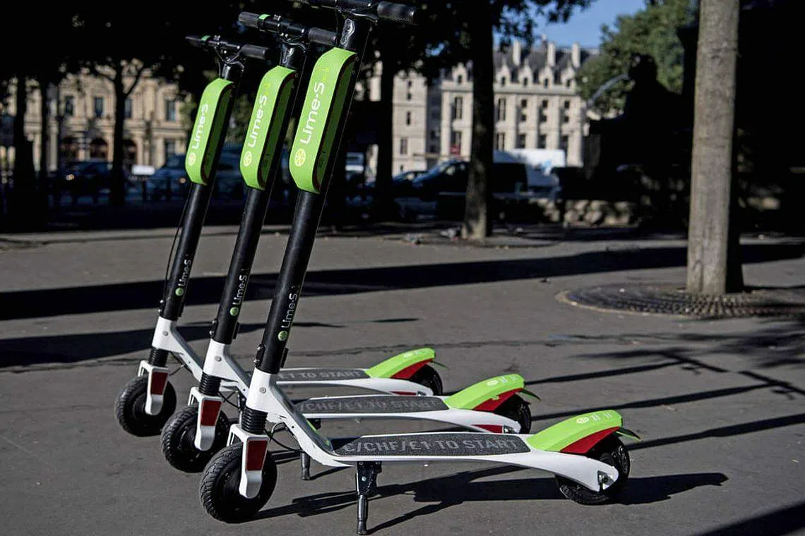 E-scooter startup Lime picks Singapore as Asia-Pacific HQ