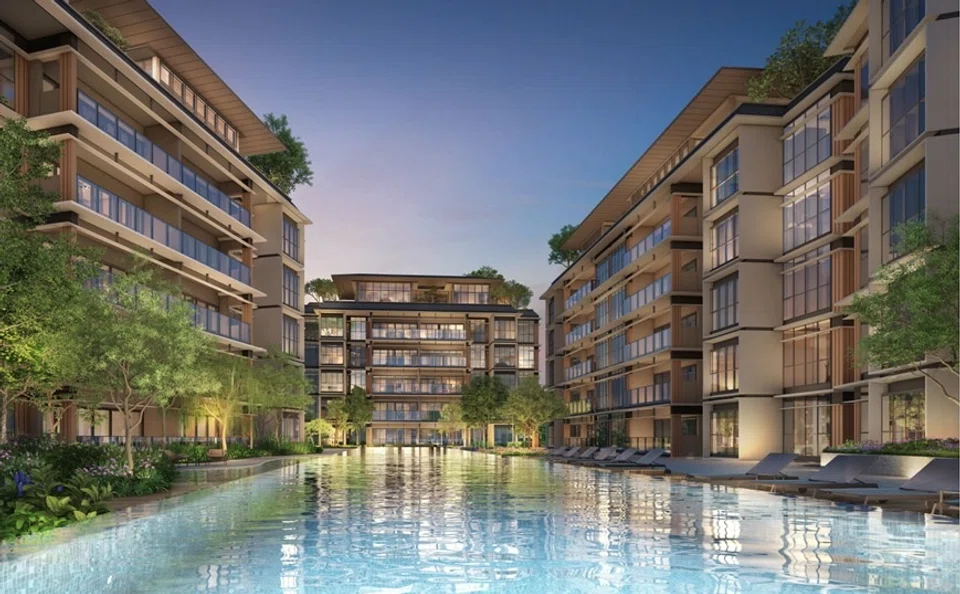 Property developers UOL Group and Singapore Land Group have sold 102 units out of 180 units at Watten House in District 11. 