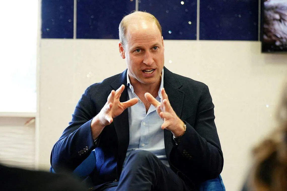 Britain's Prince William, the eldest son of King Charles and the heir to the throne, has long been a supporter of charities working with the homeless, inspired by his late mother Princess Diana.