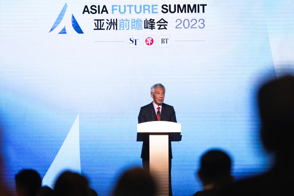 Prime Minister Lee Hsien Loong says Asia faces three broad challenges: increasing geopolitical contestation, specific thorny issues in the region, and a growing mood of nationalism.