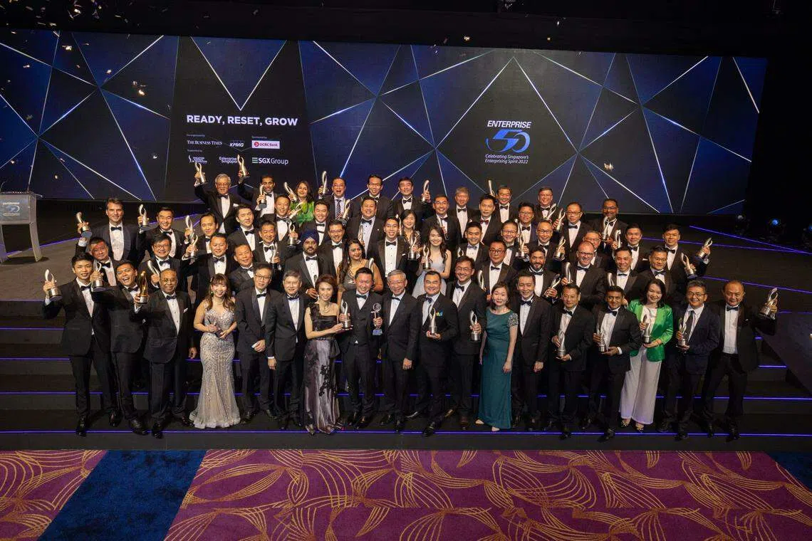 Over 760 business leaders and VIPs attended the gala dinner held at the Resorts World Convention Centre on Nov 23. 